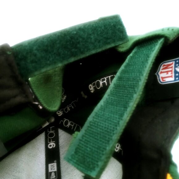 New Era Men Football Hat Green Bay Packers NFL 9Forty Strap Back Adjustable Cap - Picture 6 of 15